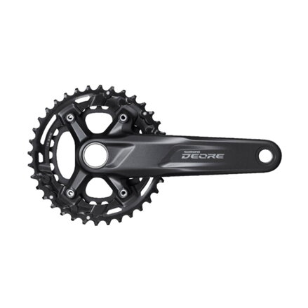 SHIMANO Crankset Deore FC-M5100 175mm 36/26 teeth 11-speed black two-piece without bearings