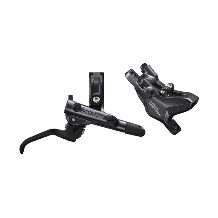 SHIMANO Brake hydr. Deore E-M6100 rear Post Mount 1700mm hose + pads G05S