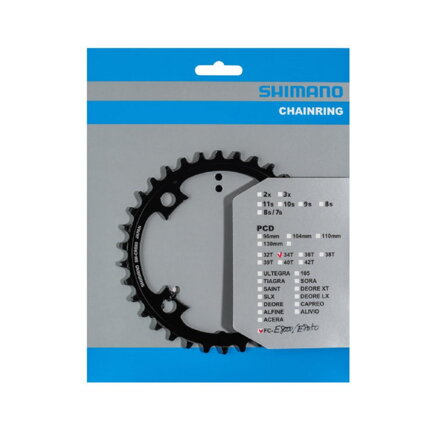 SHIMANO Chainring 34 teeth 11-speed STEPS 4-arm. without adapter