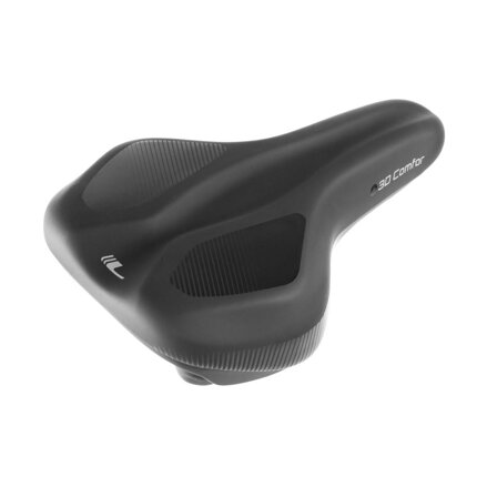 LONGUS Saddle 3D COMFOR XL memory foam black