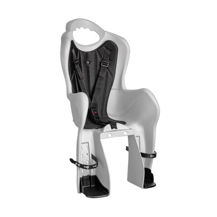 LONGUS Child seat BASELI Carrier for rack gray/black