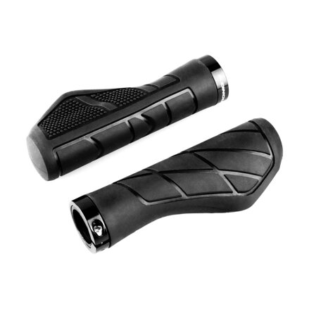 LONGUS Grips SLOPE anatomical with lock black