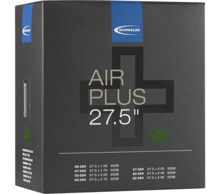 SCHWALBE Tube AIR PLUS AV21AP 27.5x1.50/2.40 AV(40/62-584) 40mm 305g