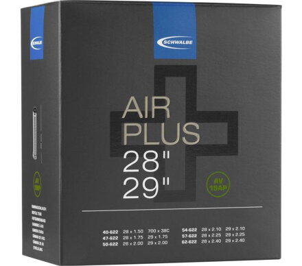 SCHWALBE Tube AIR PLUS AV19 AP 29x1.75/2.40 AV(40/62-622) 40mm 320g