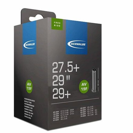 SCHWALBE Tube AV19F 29x2.10/3.00 40mm (54/75-622) 215g Freeride