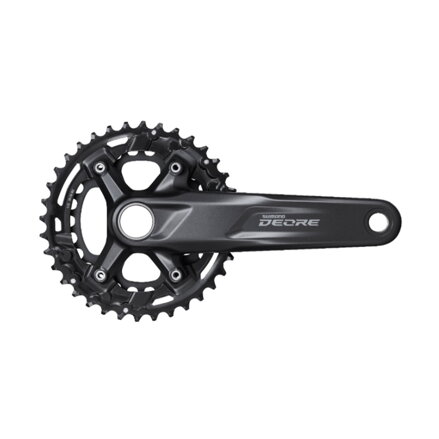 SHIMANO Crankset Deore FC-M5100 175mm 36/26 teeth 11-speed black two-piece without bearings