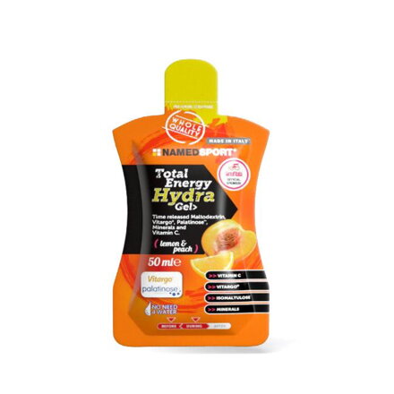 NAMEDSPORT Gel TOTAL ENERGY HYDRA lemon-peach 50ml