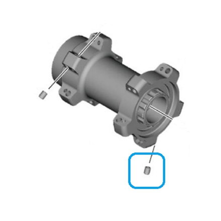 SHIMANO Nipples for hub WH-M988 XTR