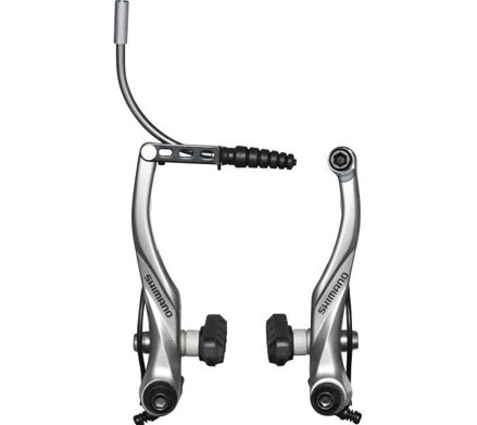 SHIMANO Brake Alivo V-brake BR-T4000 silver with guide pipe