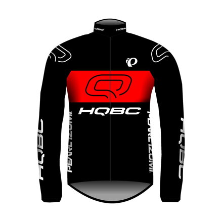 HQBC Jacket QPI TEAM 2021 against wind black/red