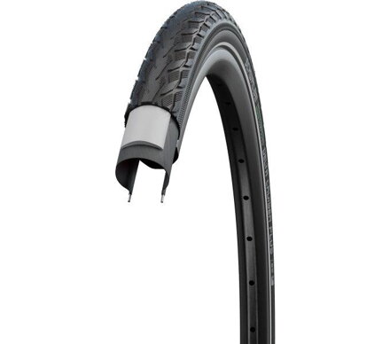 SCHWALBE Tire DELTA CRUISER PLUS (47-559) 26x1.75 Active 50EPI PunctureGuard 895g Reflex Green