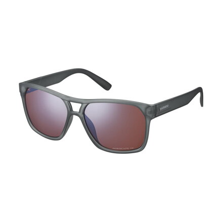 SHIMANO Glasses SQUARE2 transparent dark gray Ridescape High Contrast