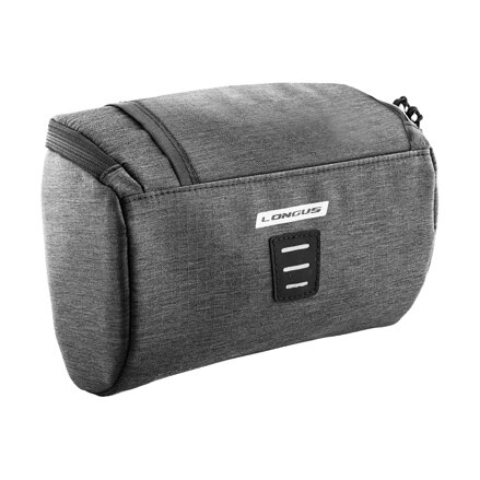 LONGUS Pouch GRANITE HBR on handlebars 2.0L gray