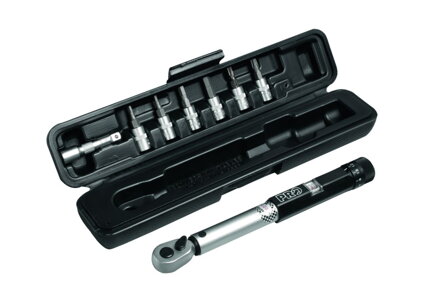 PRO Torque wrench adjustable 3-15 Nm in case