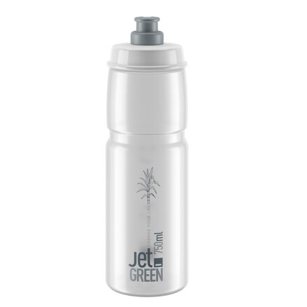 ELITE Bottle JET GREEN 750 transparent