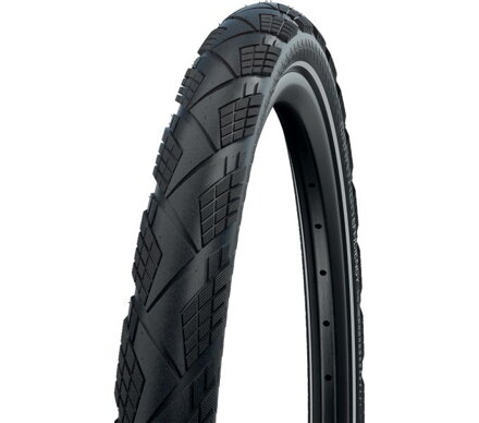 SCHWALBE Tire MARATHON EFFICIENCY (40-622) 28x1.50 700x38C Evolution 67EPI V-Guard 530g Black reflex Race