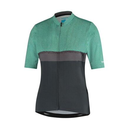 SHIMANO Women's jersey SUMIRE green