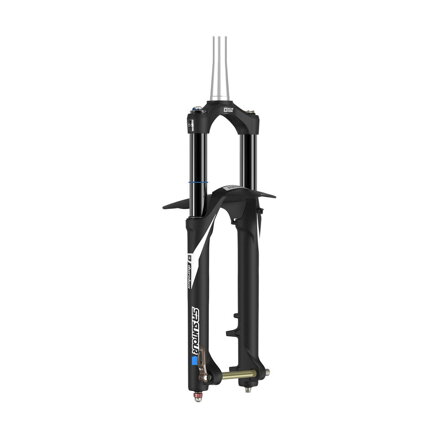 SR SUNTOUR Fork DUROLUX Boost EQ R2C2 PCS 160 15QLC2Ti-110 27.5 CTS black matte