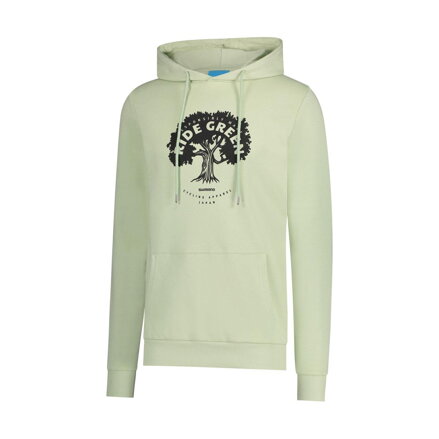 SHIMANO Sweatshirt GRAPHIC HOODIE light green