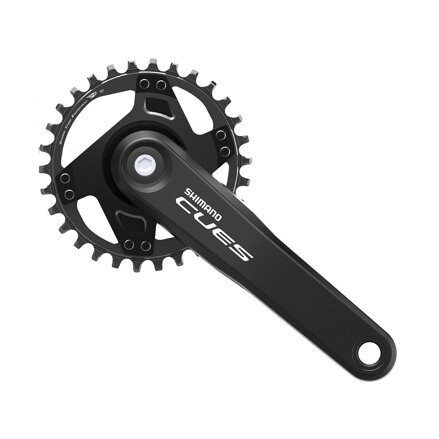 SHIMANO Crankset Cues FC-U4000 175mm 30 teeth 9/10/11-speed black on square taper without bearings