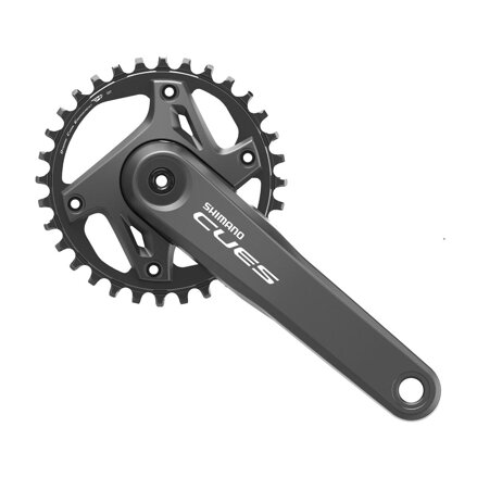 SHIMANO Crankset Cues FC-U6000 175mm 32 teeth 9/10/11-speed black two-piece without bearings