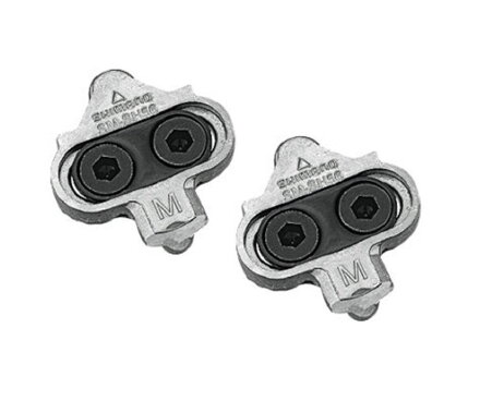 SHIMANO Cleats SM-SH56 for pedals silver without plate for cycling shoes