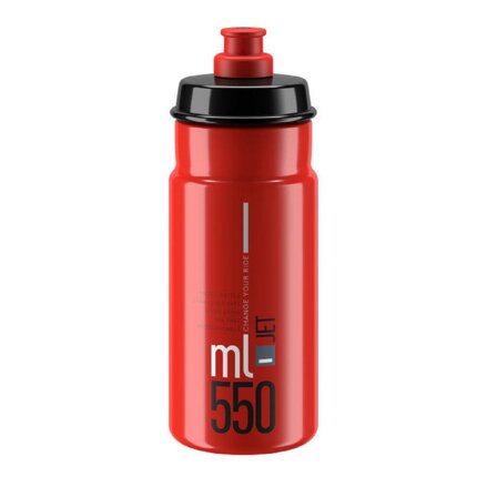 ELITE Bottle JET 550 red grey logo