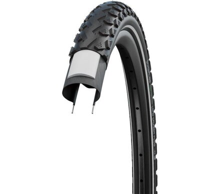 SCHWALBE Tire LAND CRUISER PLUS (50-559) 26x2.00 Active 50EPI PunctureGuard 950g Reflex Green
