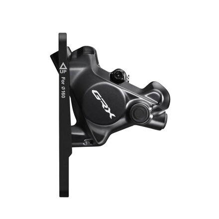 SHIMANO Brake caliper. GRX BR-RX820 hydraulic front Flat Mount+pads L05A