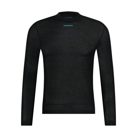SHIMANO T-shirt VERTEX PRIMA LONG BASE LAYER black
