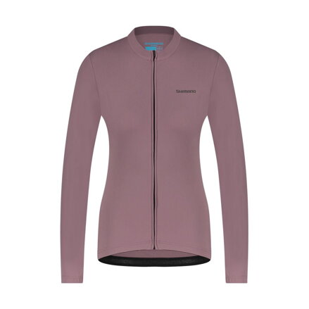 SHIMANO Jersey women's KAEDE THERMAL LONG purple