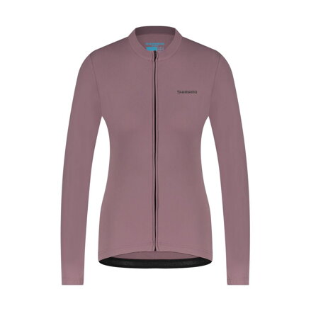 SHIMANO Women's jersey KAEDE THERMAL LONG purple