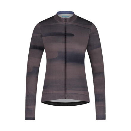SHIMANO Jersey women's KAEDE PRINTED LONG aurora purple