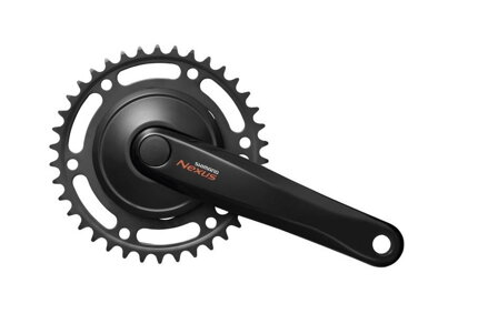 SHIMANO Crankset Nexus FC-C600 170mm 38 teeth black