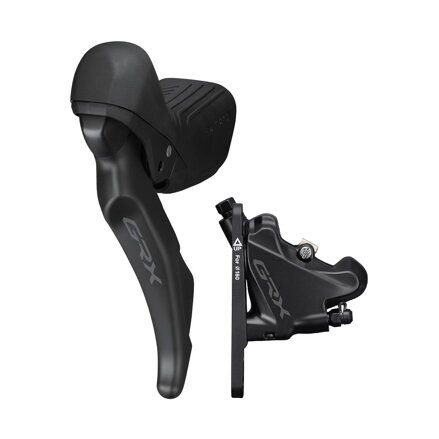 SHIMANO Dual control GRX ST-RX610L/BR-RX400 left for 2x12-speed mechanical shifting/hydraulic brake