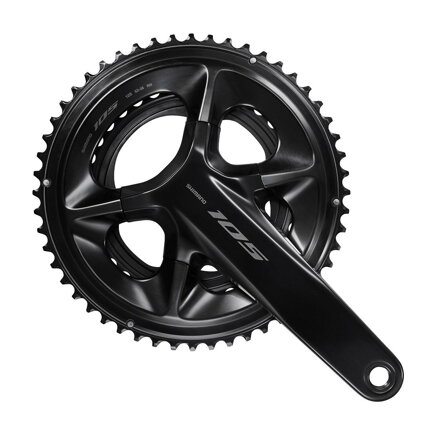 SHIMANO Crankset 105 FC-R7100 172.5mm 52/36 teeth 12-speed HTII without bearing