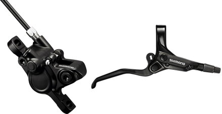 SHIMANO Brake hydr. M355 front black Post Mount 800mm hose + pads B01S