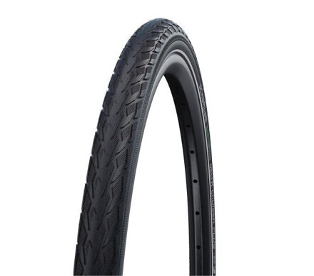 SCHWALBE Tire DELTA CRUISER PLUS (28-622) 28x1.10 700x28C Active 50EPI PunctureGuard 590g White side reflex G
