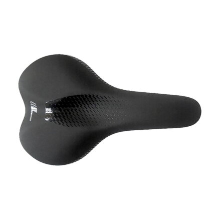 LONGUS Saddle DENSITY M memory foam black