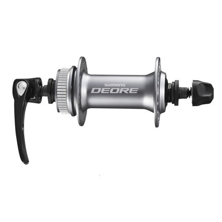 SHIMANO Front hub Deore HB-M595 32 holes Q.R. silver Center Lock