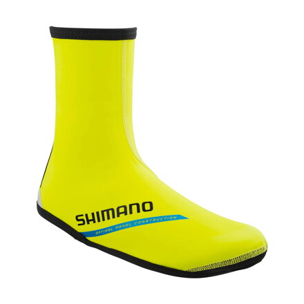 SHIMANO DUAL FIT THERMAL shoe covers neon yellow