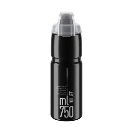 ELITE Bottle JET PLUS 750 black/grey