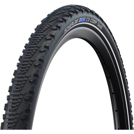 SCHWALBE Tire CX COMP (40-622) 28x1.50 700x38C Active 50EPI K-Guard 550g Black reflex SCHWALBE Tire CX COMP (40-622) 28x1.50 700x38C Active 50EPI K-Guard 550g Black reflex