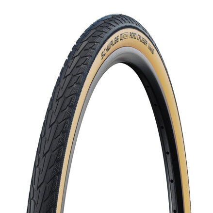 SCHWALBE Tire ROAD CRUISER (47-559) 26x1.75 Active 50EPI K-Guard 720g GumWall Green