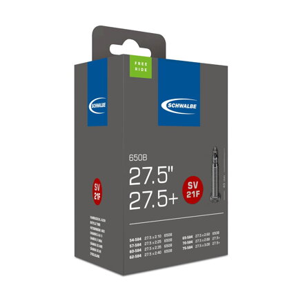 SCHWALBE Tube SV21F 27.5x2.10/3.00 40mm (54/75-584) 200g Freeride