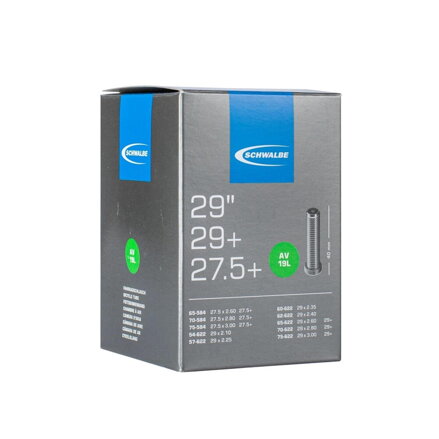 SCHWALBE Inner tube AV19L (54/75-584/622) AV 40mm 275g