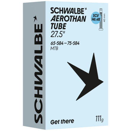 SCHWALBE Inner tube AEROTHAN TUBE SCV14L-AE (65/75-584) SCV 40mm 111g TPU