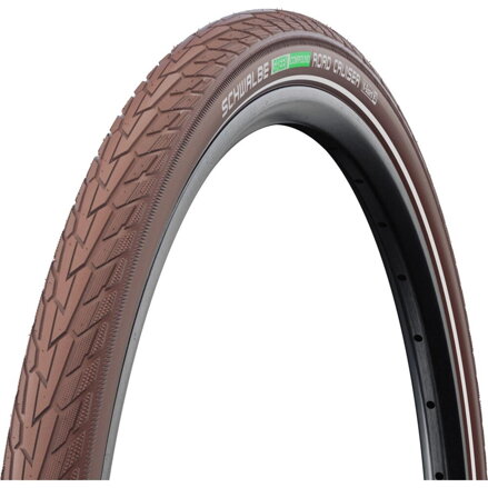 SCHWALBE Tire ROAD CRUISER (47-622) 28x1.75 Active 50EPI K-Guard 800g Coffee reflex