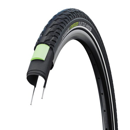 SCHWALBE Tire ENERGIZER PLUS TOUR (37-622) 28x1.40 700x35C Performance 67EPI GreenGuard 755g Reflex E-Bike