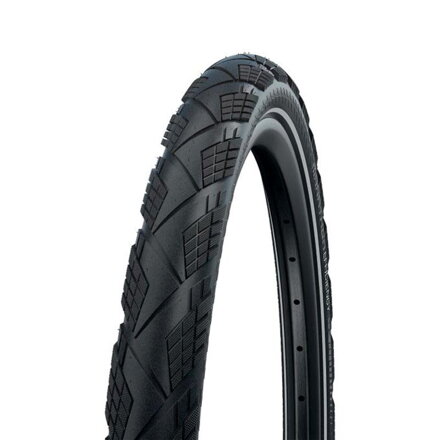 SCHWALBE Tire MARATHON EFFICIENCY (40-622) 28x1.50 700x38C Evolution 67EPI V-Guard 530g Black reflex Race
